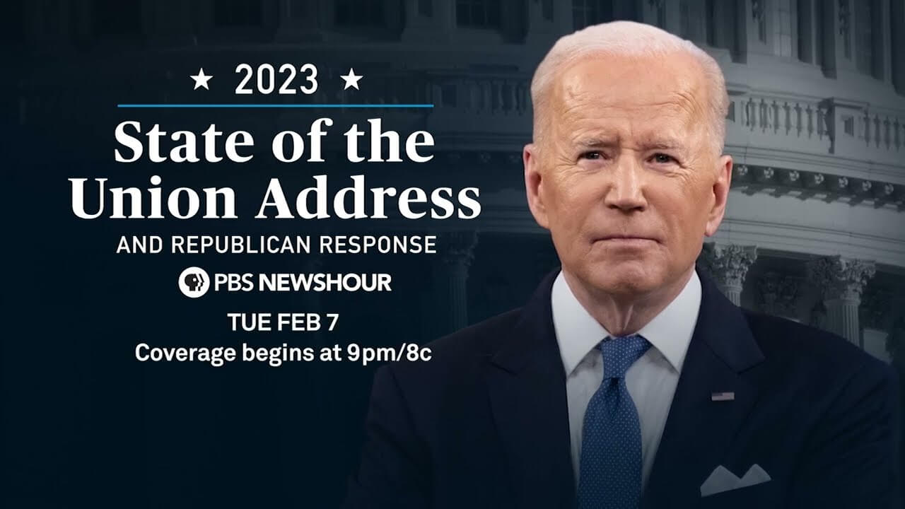 TUNE IN: PBS NewsHour presents the 2023 State of the Union address and - Republican Response To The State Of The Union